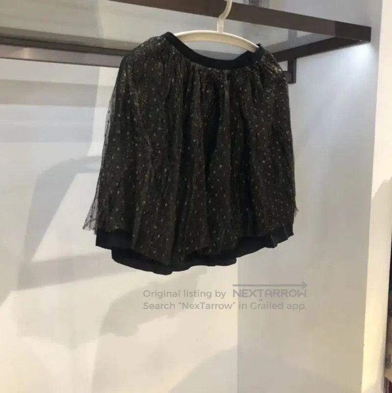 Valentino Valentino Women's Gold Cotton Blend Skirt . Size 26" / US 2 / IT 38 - 2 Thumbnail