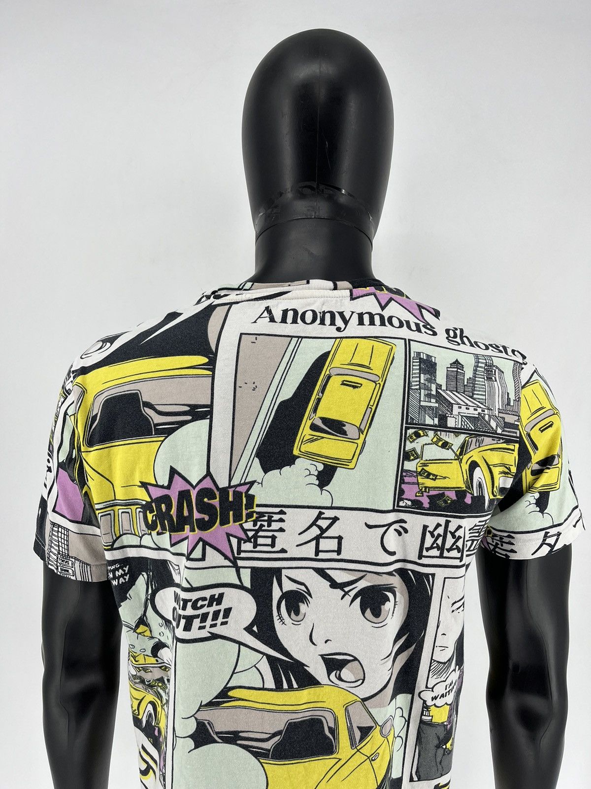 Anime Vintage Manga Panel tee Art Tee Anima Tee Graphic Tee Size US M / EU 48-50 / 2 - 10 Thumbnail