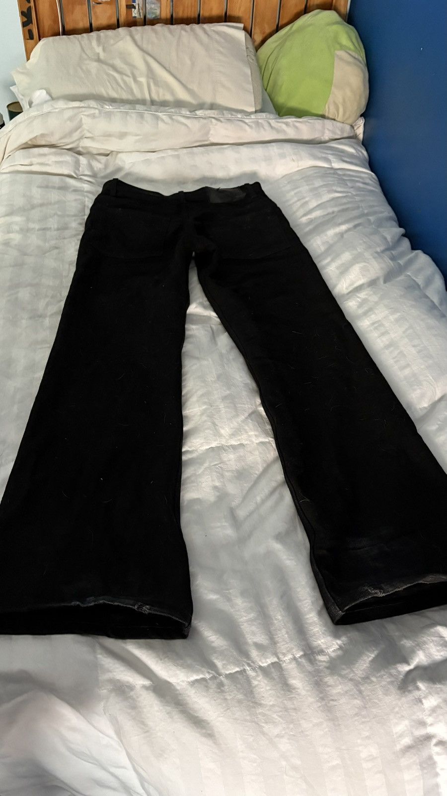 K-Two Studios 16oz KTWO crosshatch bootcut denim Size US 32 / EU 48 - 9 Thumbnail