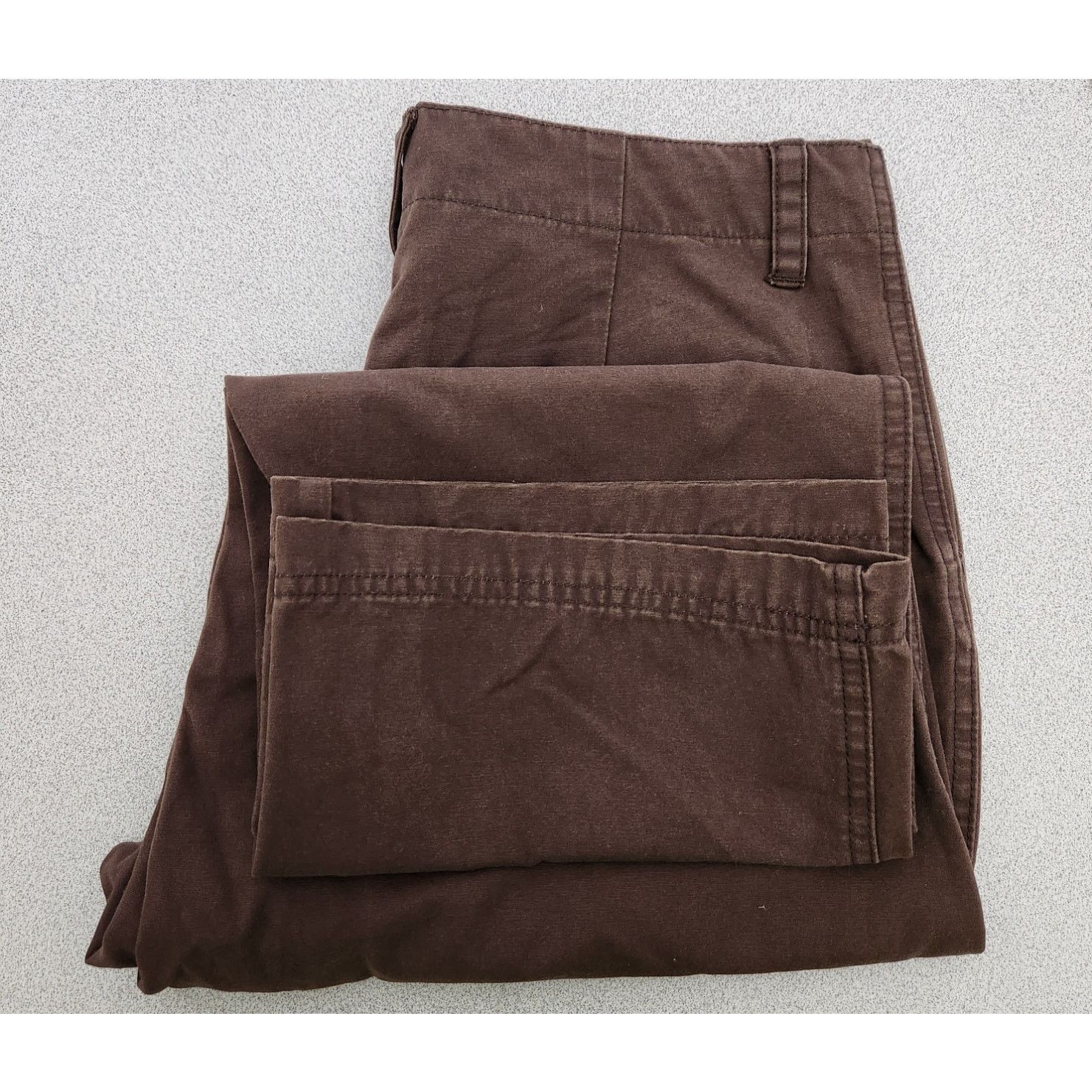 Columbia Columbia Brown Slashed Pockets Cropped Pants 8 Lightweight Size 30" / US 8 / IT 44 - 6 Thumbnail