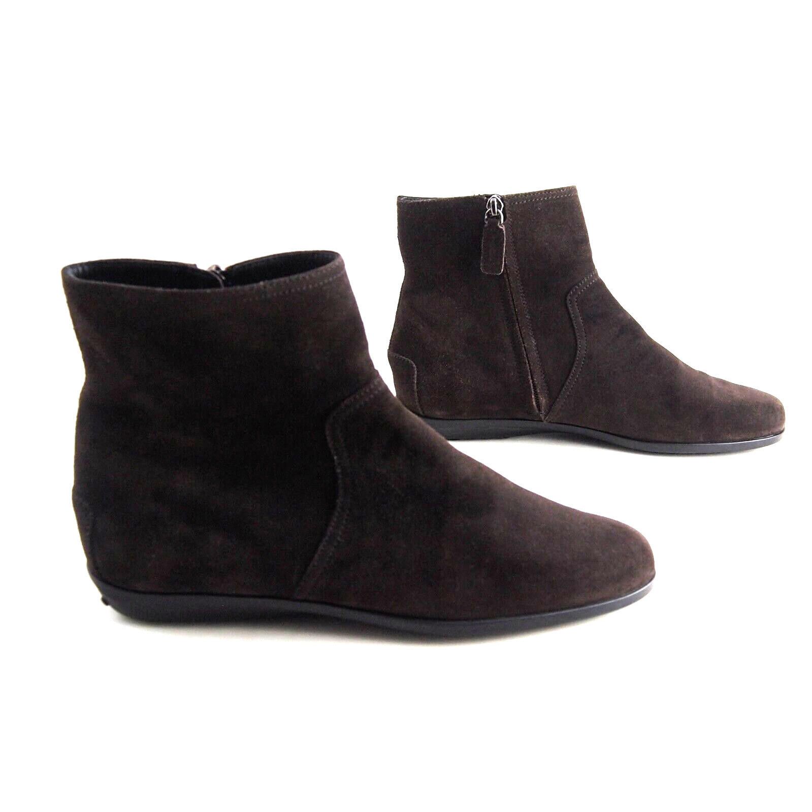 Tod's TOD's Chelsea Boots Brown Suede Womens Size US 10.5 EU 40.5 Size US 10.5 / IT 40.5 - 4 Thumbnail