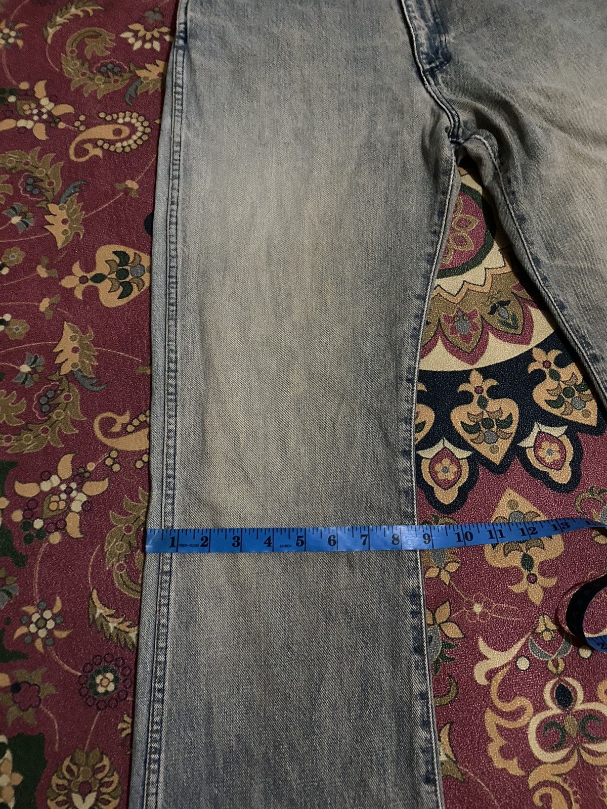 Japanese Brand Vintage Wrangler Bootcut Distressed Faded Denim Size US 31 - 17 Thumbnail