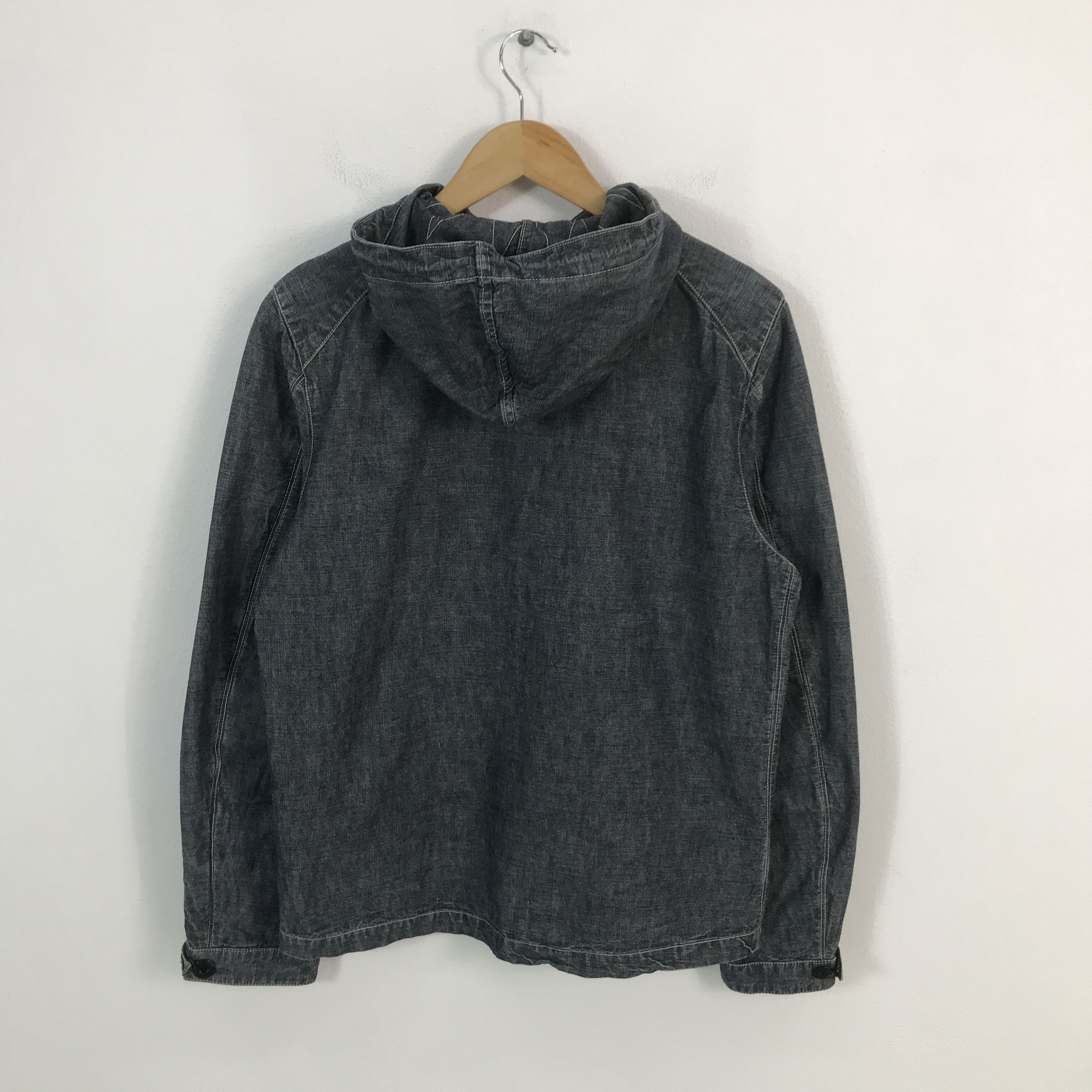 Japanese Brand × Oshkosh Oshkosh blue zipper hoodie the genuine article jacket Size US M / EU 48-50 / 2 - 2 Thumbnail