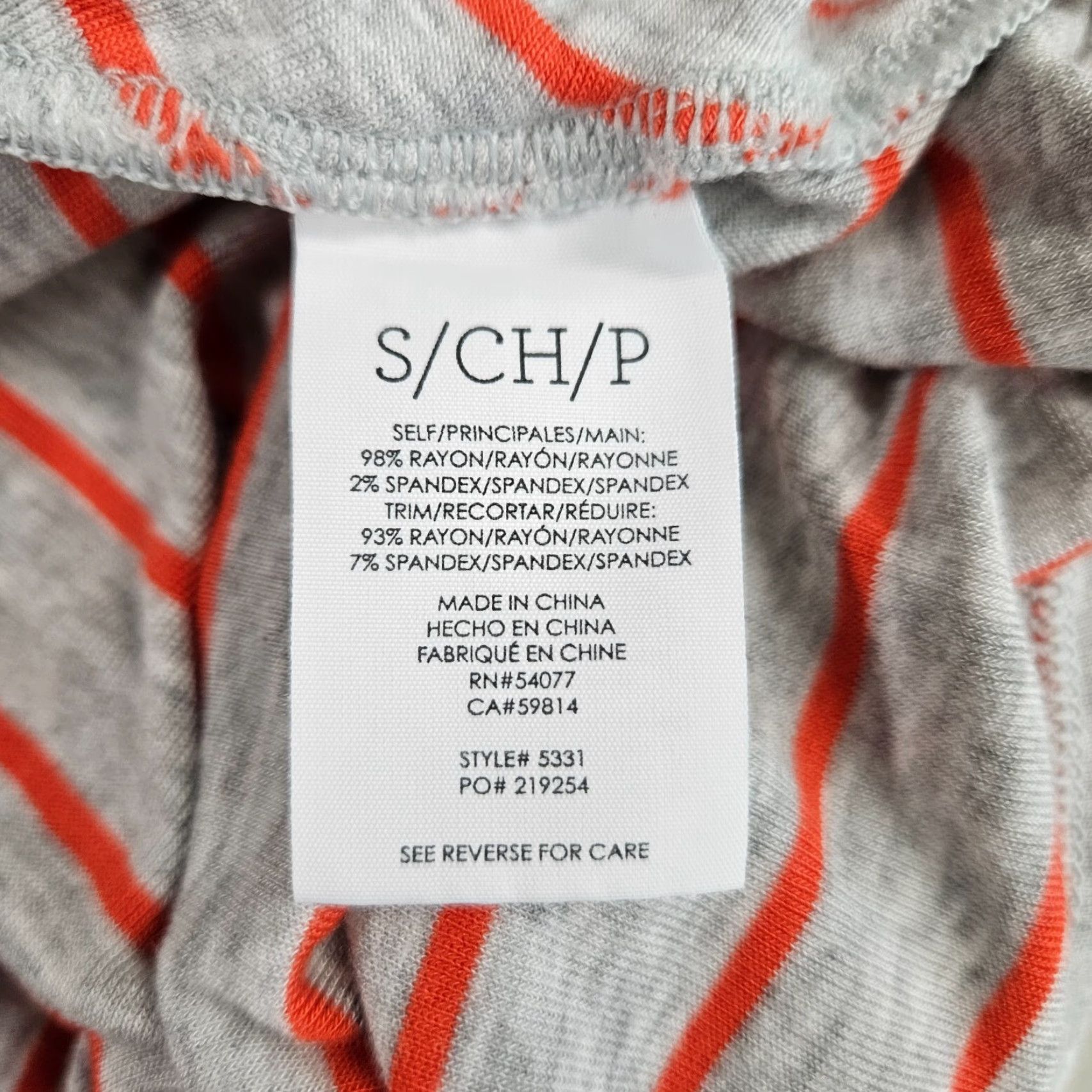 Vintage Cabi Tank Top Womens Ruffle Gray Striped Rayon Blend Sz S Small Sleeveless Shirt Top Women Size S / US 4 / IT 40 - 5 Thumbnail