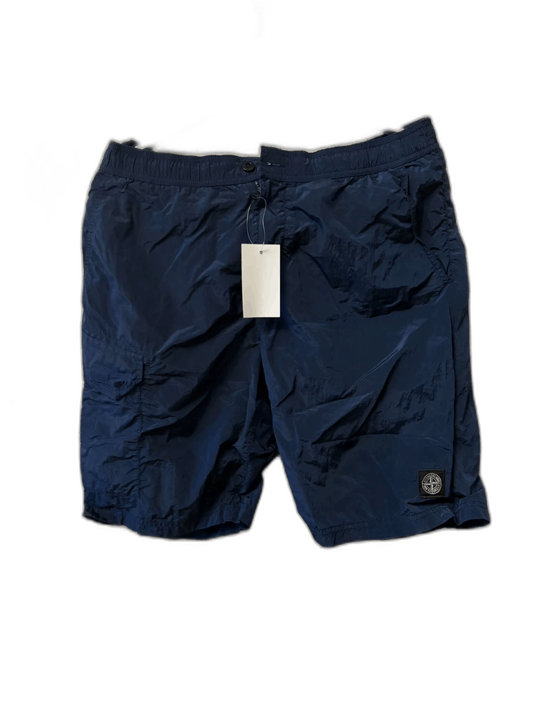 Stone Island Stone Island Blue Label Nylon Shorts Size US 34 / EU 50 - 1 Thumbnail