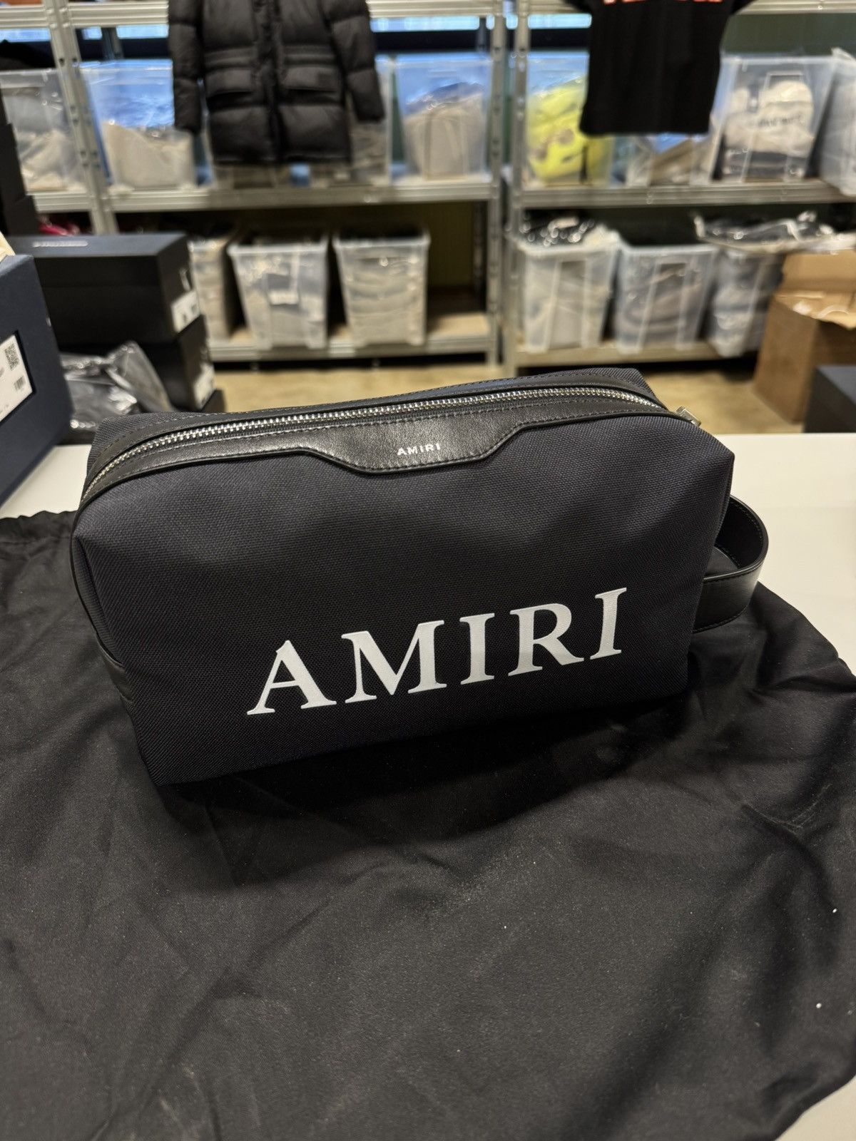 Amiri Amiri Core Toiletry Bag NEW 800$ Size ONE SIZE - 1 Thumbnail