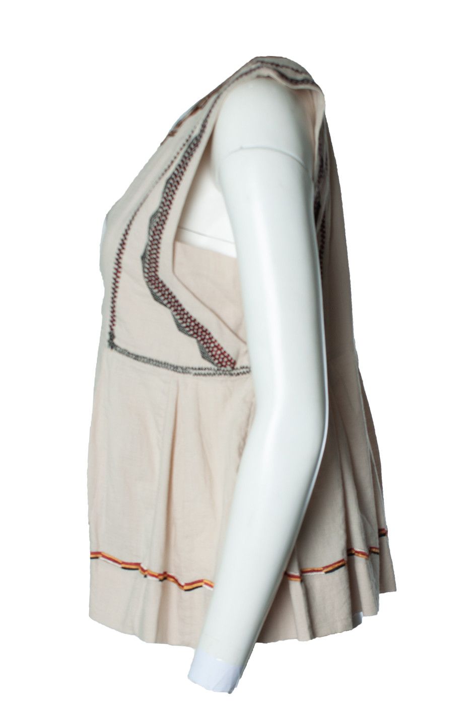 Isabel Marant Etoile Isabel Marant Etoile, embroidered beige top Size XS / US 0-2 / IT 36-38 - 2 Thumbnail
