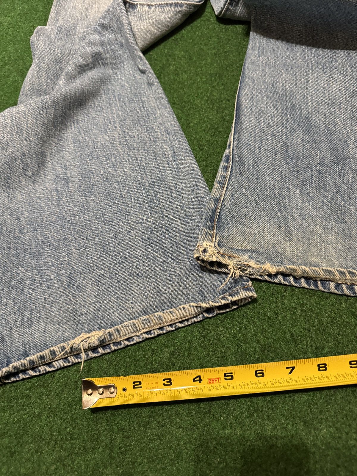 Old Navy Y2K Old Mavy Low Rise Flare Women 14 36x32 Light Wash Jeans Size 36" / US 14 / IT 50 - 7 Thumbnail