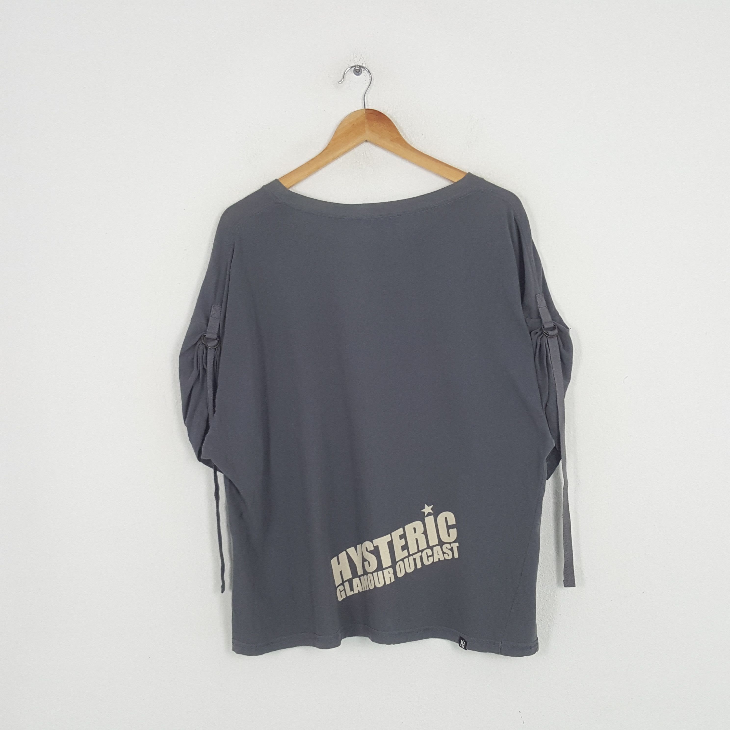 Hysteric Glamour × Japanese Brand × Vintage Vintage Hysteric Glamour Outcast Japanese Brand Rare Tshirt Size XL / US 12-14 / IT 48-50 - 3 Thumbnail