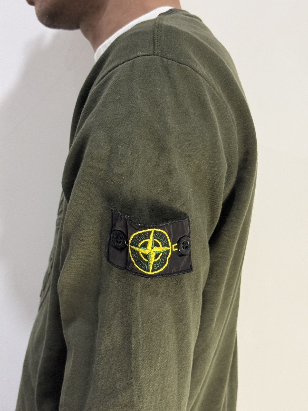 Stone Island Stone Island Logo Sweatshirt Size US L / EU 52-54 / 3 - 3 Thumbnail