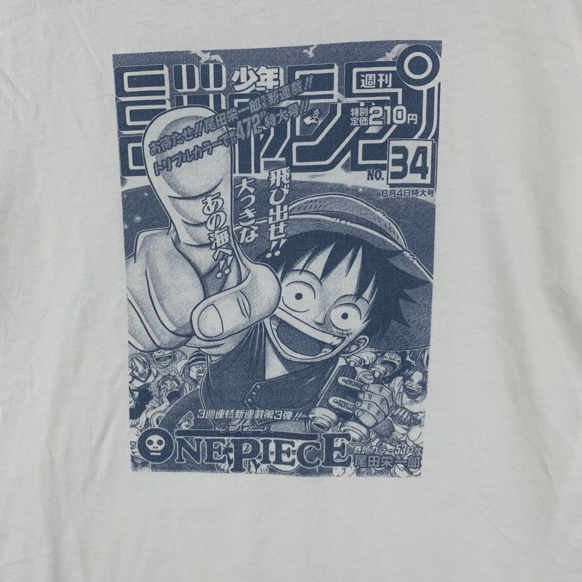One Piece ONE PIECE x UNIQLO Weekly Jump 50th Anniversary Tee Shirt Size US S / EU 44-46 / 1 - 4 Thumbnail