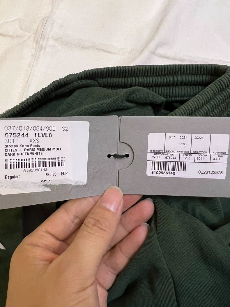Balenciaga Balenciaga size XXS Limited Edition Dark Green Lettering P Size US 27 - 9 Thumbnail