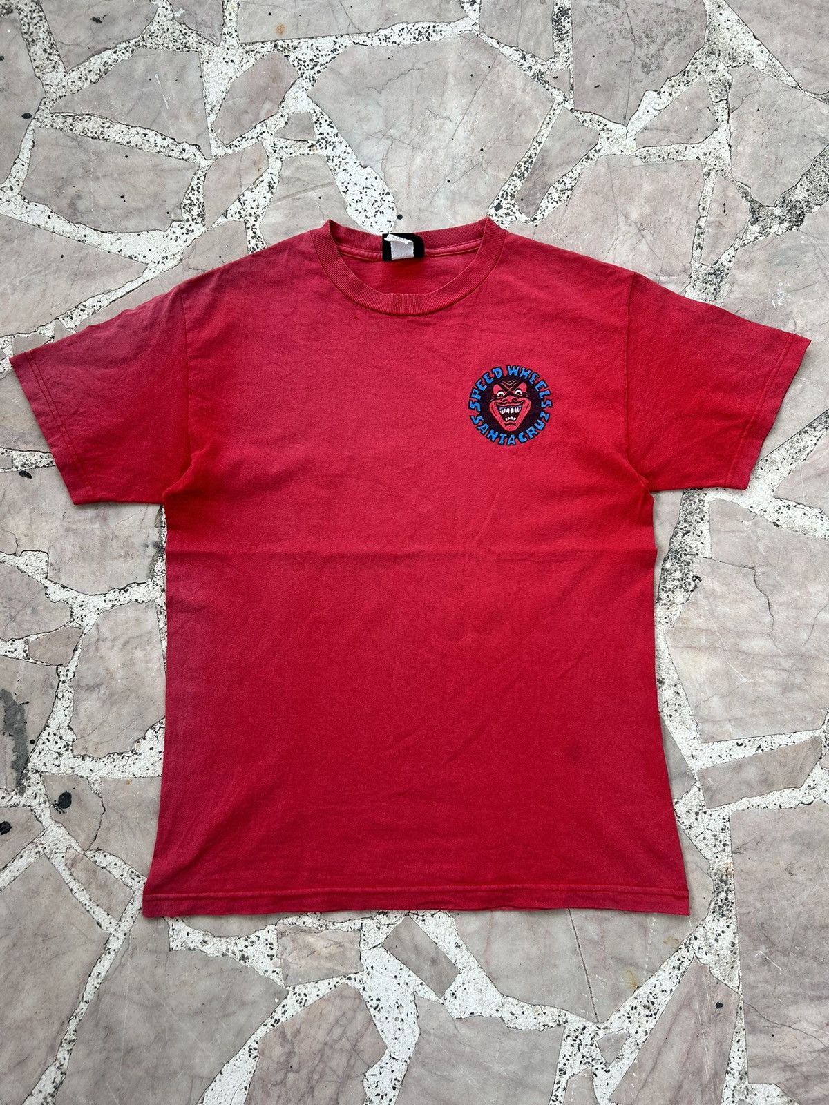 Santa Cruz Skateboards Santa Cruz NHS Vintage Backhit Tee Size US M / EU 48-50 / 2 - 2 Thumbnail
