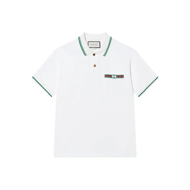 Gucci Gucci Double G Cotton Polo Shirt for Men Size US XL / EU 56 / 4 - 1 Thumbnail
