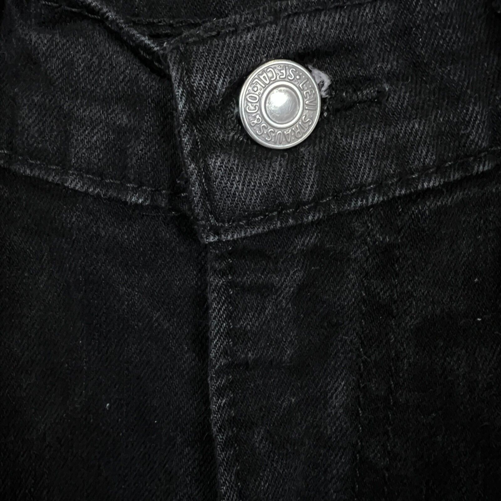 Levi's × Vintage Levi's 514 Jeans 33x31 Straight Fit American Denim Pants Size US 33 - 3 Thumbnail