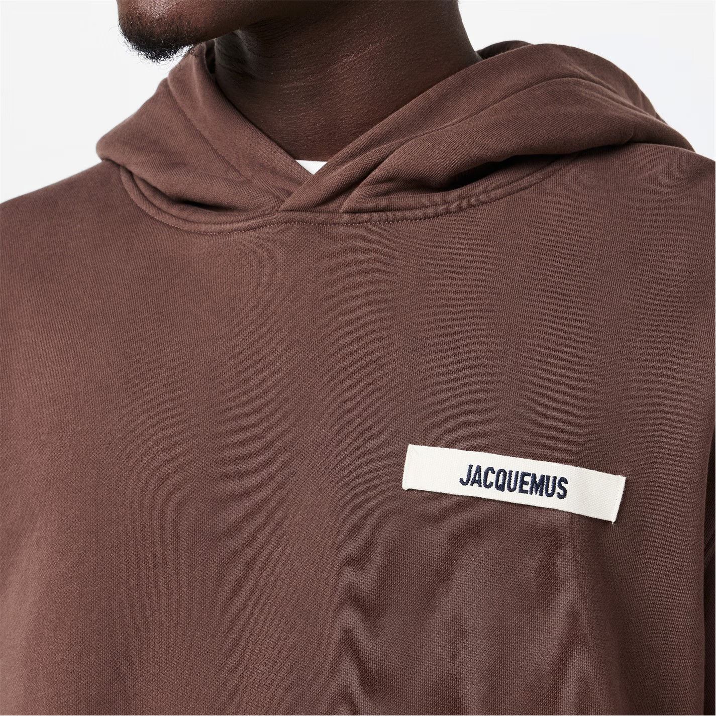 Jacquemus o1g2r1mq0426 Gros Grain Hoodie in Brown Size US XL / EU 56 / 4 - 4 Thumbnail