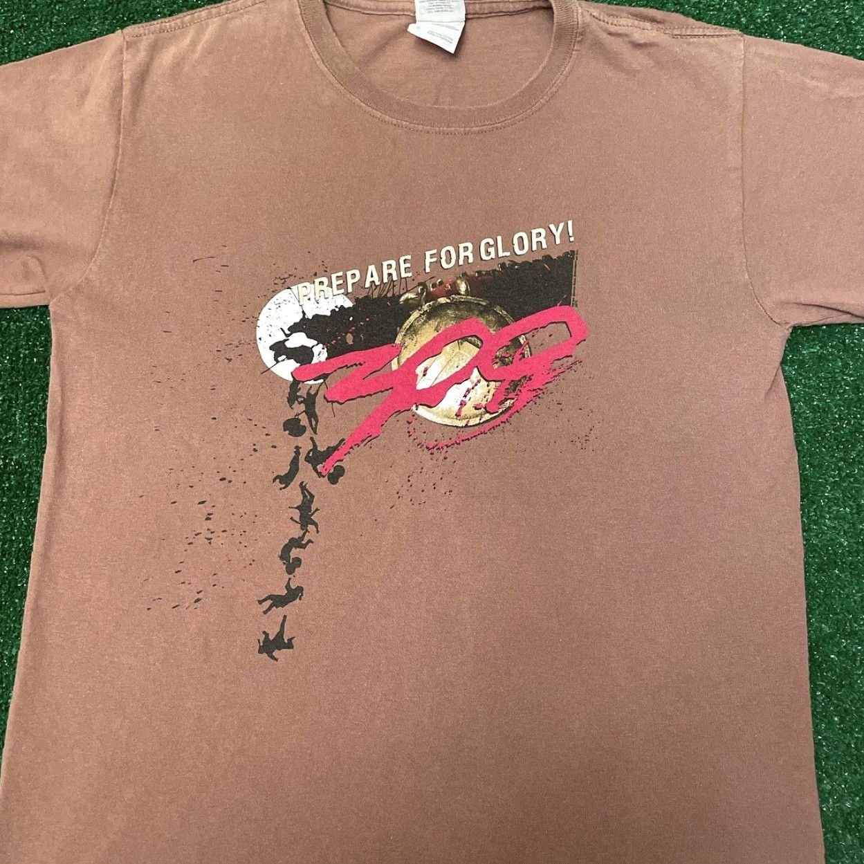 Vintage VINTAGE Y2k 300 Movie Promo Tee Prepare For Glory Shirt Mens S Brown Warner Bros VTG 2006 2007 Size US S / EU 44-46 / 1 - 3 Thumbnail