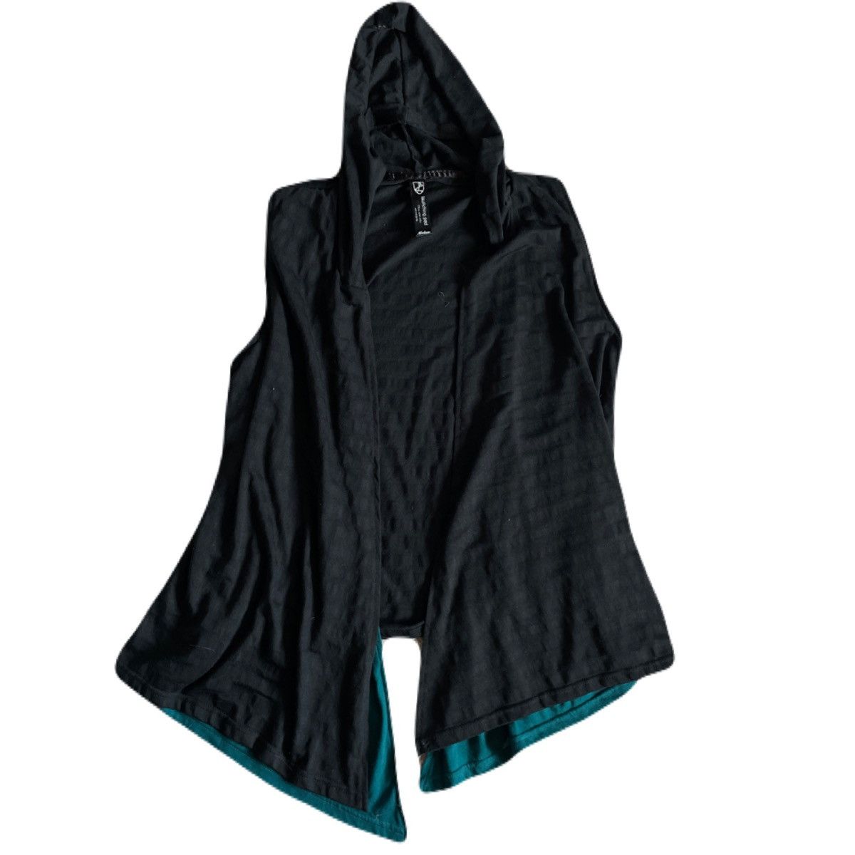 If Six Was Nine 2000s Japanese archive Layered Sleeve Less Hood Cardigan Y2K Size US S / EU 44-46 / 1 - 2 Thumbnail