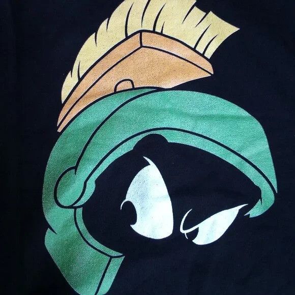 Warner Bros Vintage Looney Tunes Marvin The Martian Crewneck Sweatshirt Size US XL / EU 56 / 4 - 1 Thumbnail
