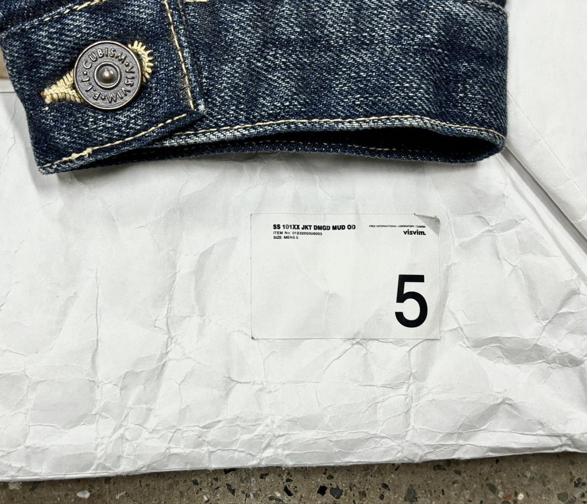 Visvim VISVIM 23AW SS 101XX JKT DMGD MUD OD，size 5 Size US XXL / EU 58 / 5 - 12 Thumbnail
