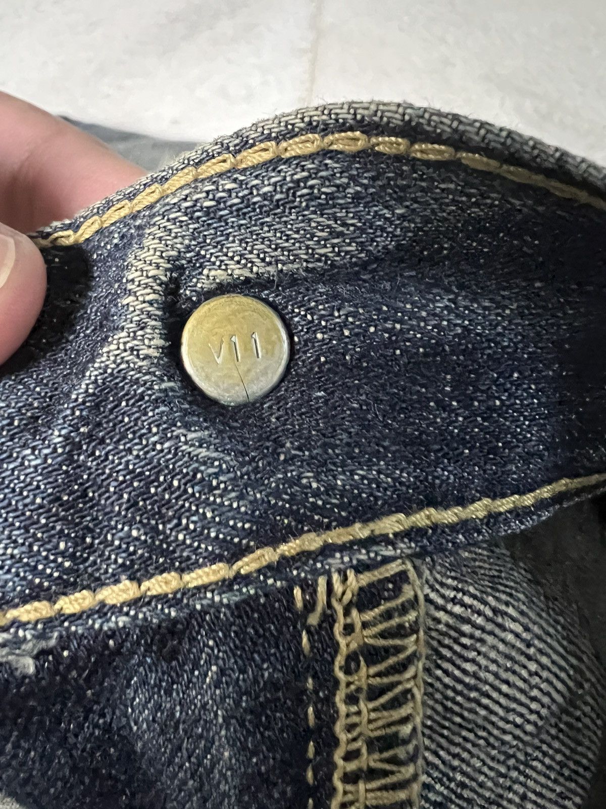 Levi's 💥BAGGY💥VINTAGE LEVIS 503 DISTRESSED MUD WASH JEANS VERY RARE Size US 35 - 14 Thumbnail