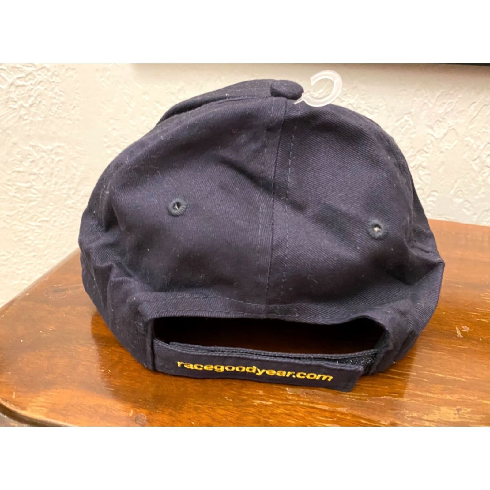 NASCAR Goodyear Racing Hat Yellow Adjustable Strap Back Cap NASCAR Racing Mens Baseball Cap Size ONE SIZE - 3 Thumbnail