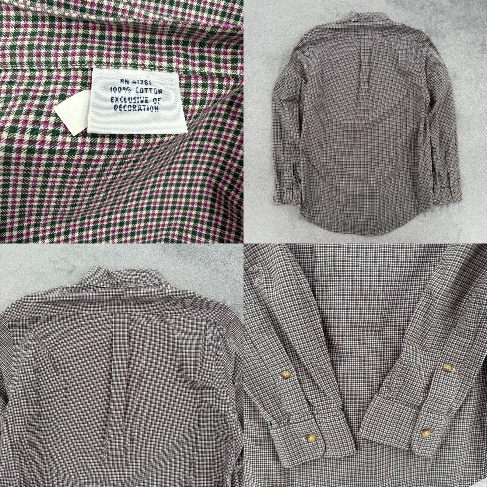 Ralph Lauren - Focusing on "Ralph Lauren Mens Button Down Shirt" – the most important keywords Size US M / EU 48-50 / 2 - 8 Thumbnail