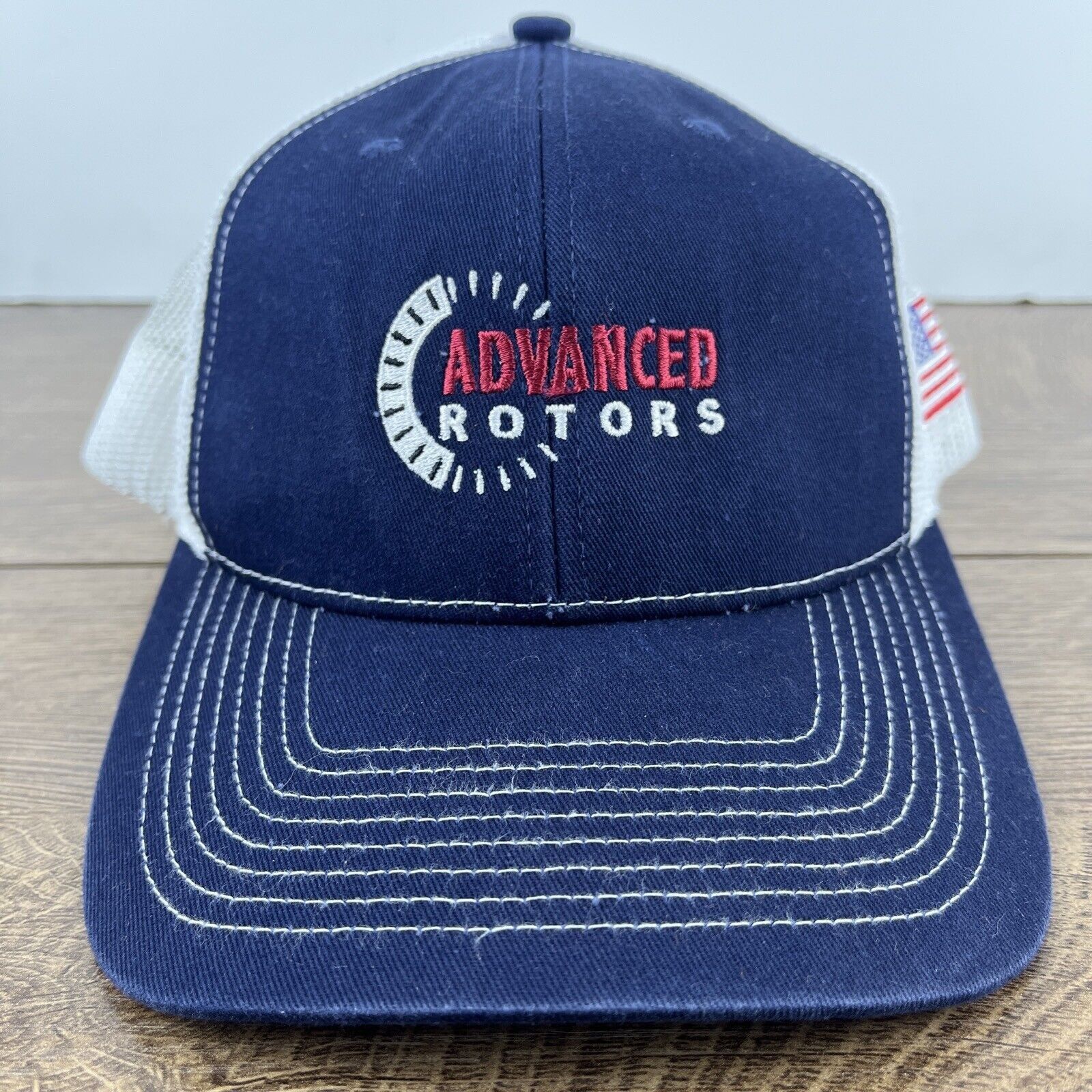 Other Advanced Rotors Hat Blue Hat Adjustable Adult Size Hat Cap Size ONE SIZE - 2 Thumbnail