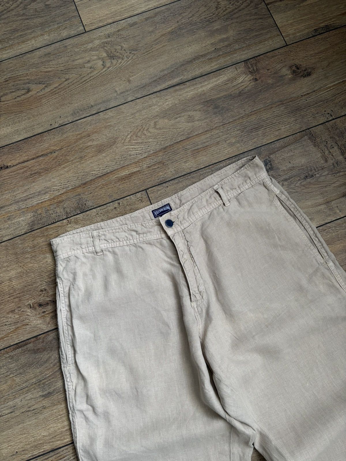 Vilebrequin Vilebrequin Linen Beige Pants Size US 34 / EU 50 - 2 Thumbnail