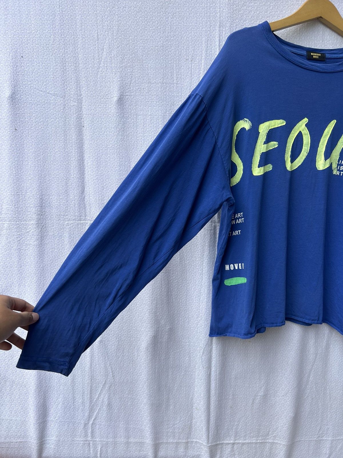 Japanese Brand Midnigt Move Japanese Brand SEOUL Longsleeve Size US L / EU 52-54 / 3 - 5 Thumbnail