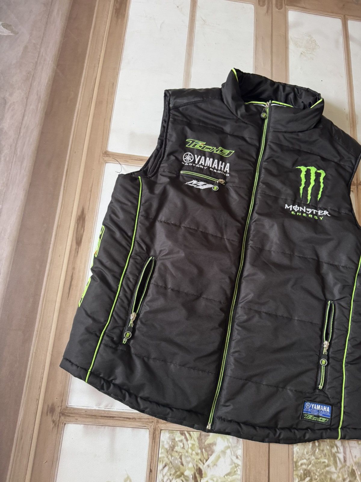 Yamaha Monster Energy x Yamaha Racing Vest – Tech3 Moto Style Size US XL / EU 56 / 4 - 3 Thumbnail