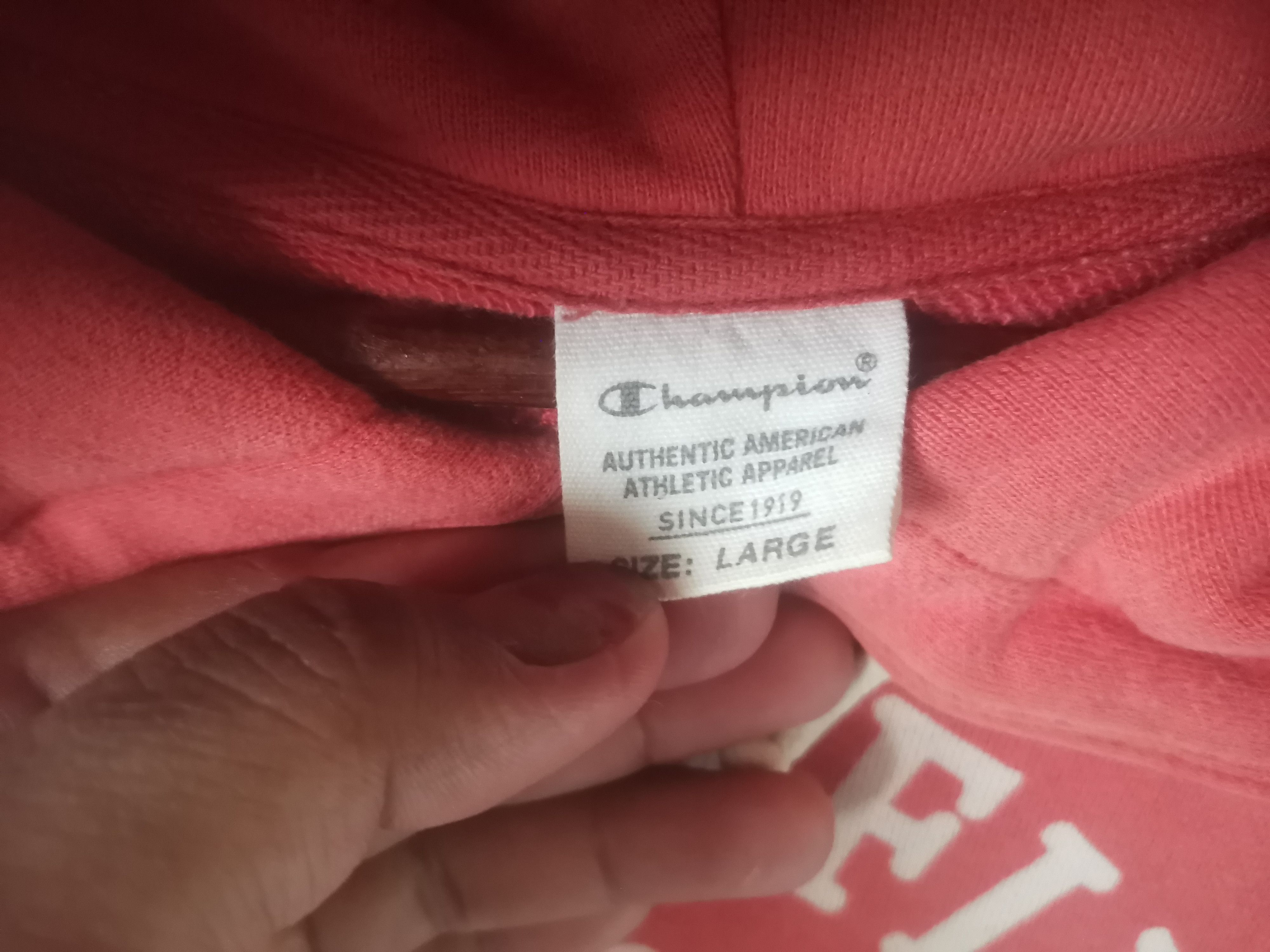 Champion × Vintage Rare Vintage Champion Hoodies nice design Size US L / EU 52-54 / 3 - 4 Thumbnail