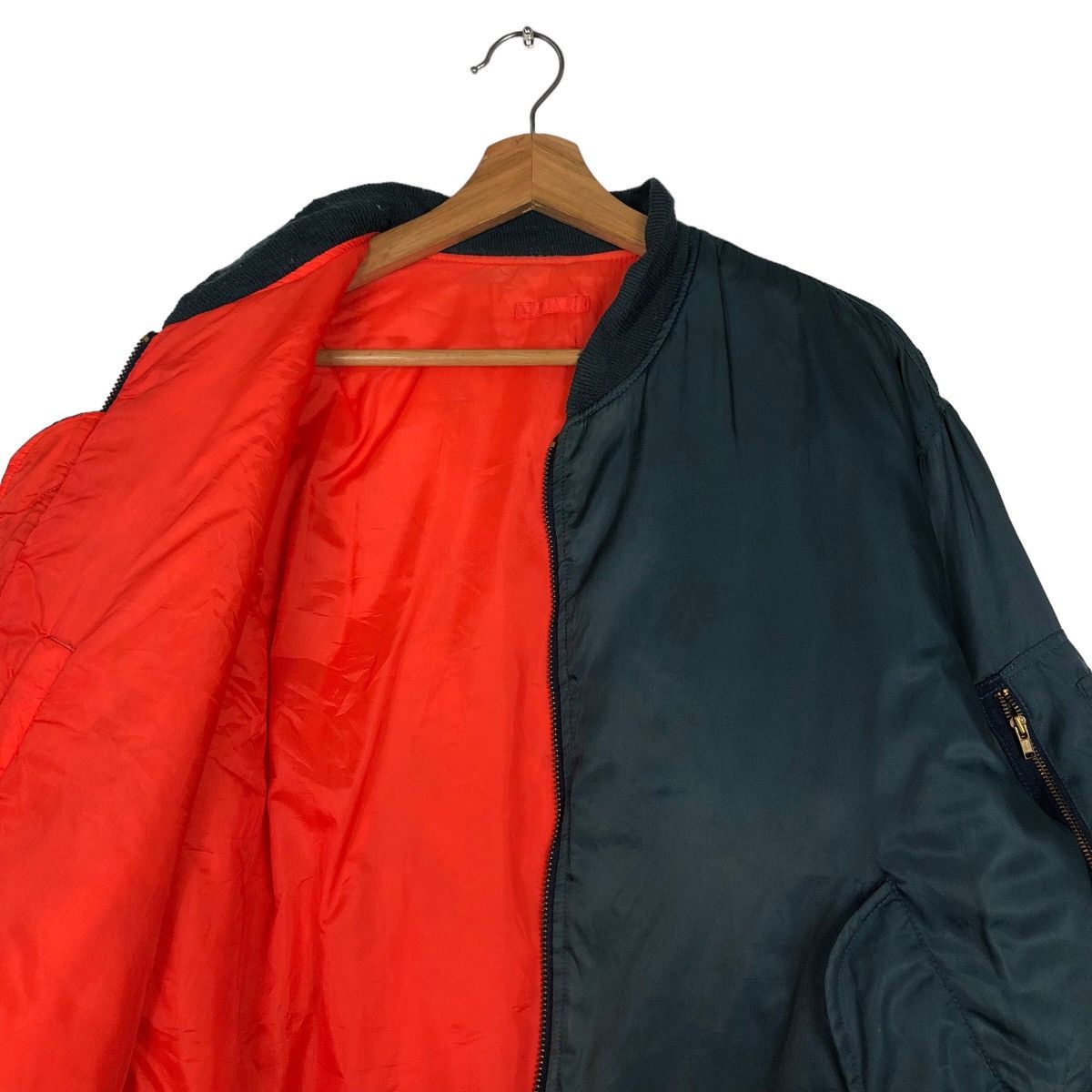 Japanese Brand 🔥Vintage Fly Bomber Jacket Riot Riot Uniqlo Japan Made Size US L / EU 52-54 / 3 - 12 Thumbnail