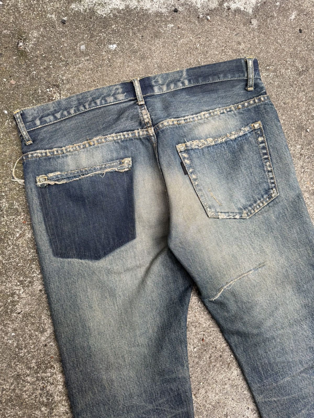 Undercover Undercover 68 ‘Blue Yarn’ Denim Size US 30 / EU 46 - 6 Thumbnail