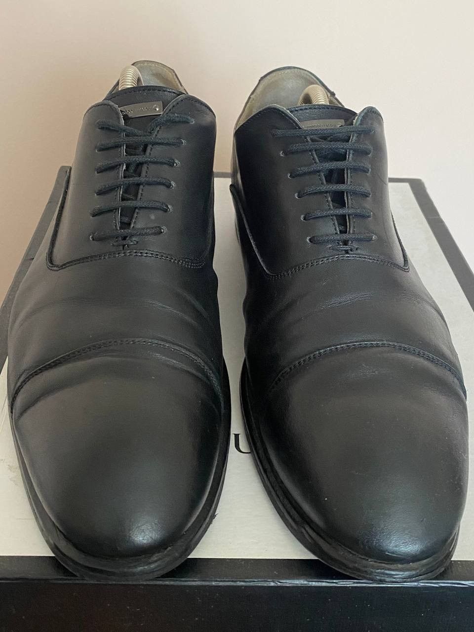 Alessandro Dell'acqua Alessandro Dell'Acqua Leather shoes black Size US 10 / EU 43 - 2 Thumbnail