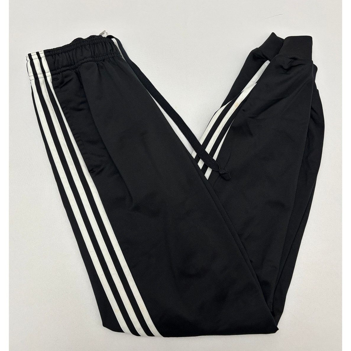 Adidas ADIDAS Men’s 3-Stripe Tricot Tapered Track Jogger Pants | S Size US 26 / EU 42 - 4 Thumbnail