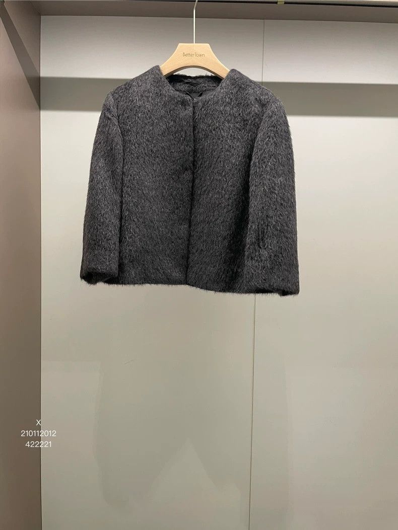 Brunello Cucinelli Brunello Cucinelli Alpaca Wool Coat - dmc Size US XL / EU 56 / 4 - 1 Thumbnail