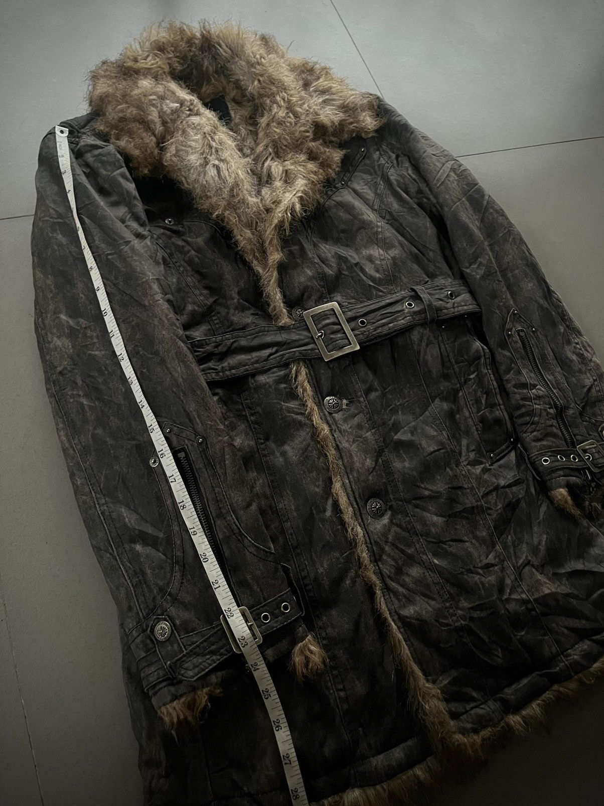 5351 POUR LES HOMMES ARCHIVE JAPANESE BERNINGS SHO FUR BONDAGE VKEI PUNK JACKET Size US M / EU 48-50 / 2 - 12 Thumbnail