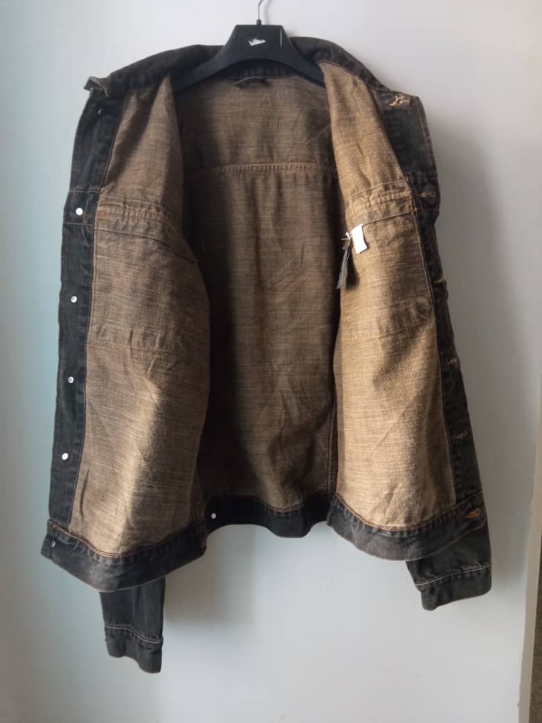 Stone Island 90s Vintage Stone Island Logo Denim Jacket Size US L / EU 52-54 / 3 - 3 Thumbnail