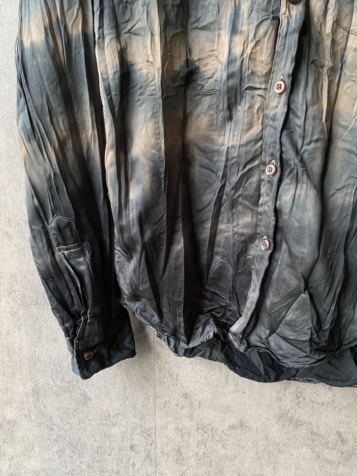 Japanese Brand × semanticdesign Semantic Design Japan Slim Fit Dyed Button Up Shirt Size US M / EU 48-50 / 2 - 5 Thumbnail