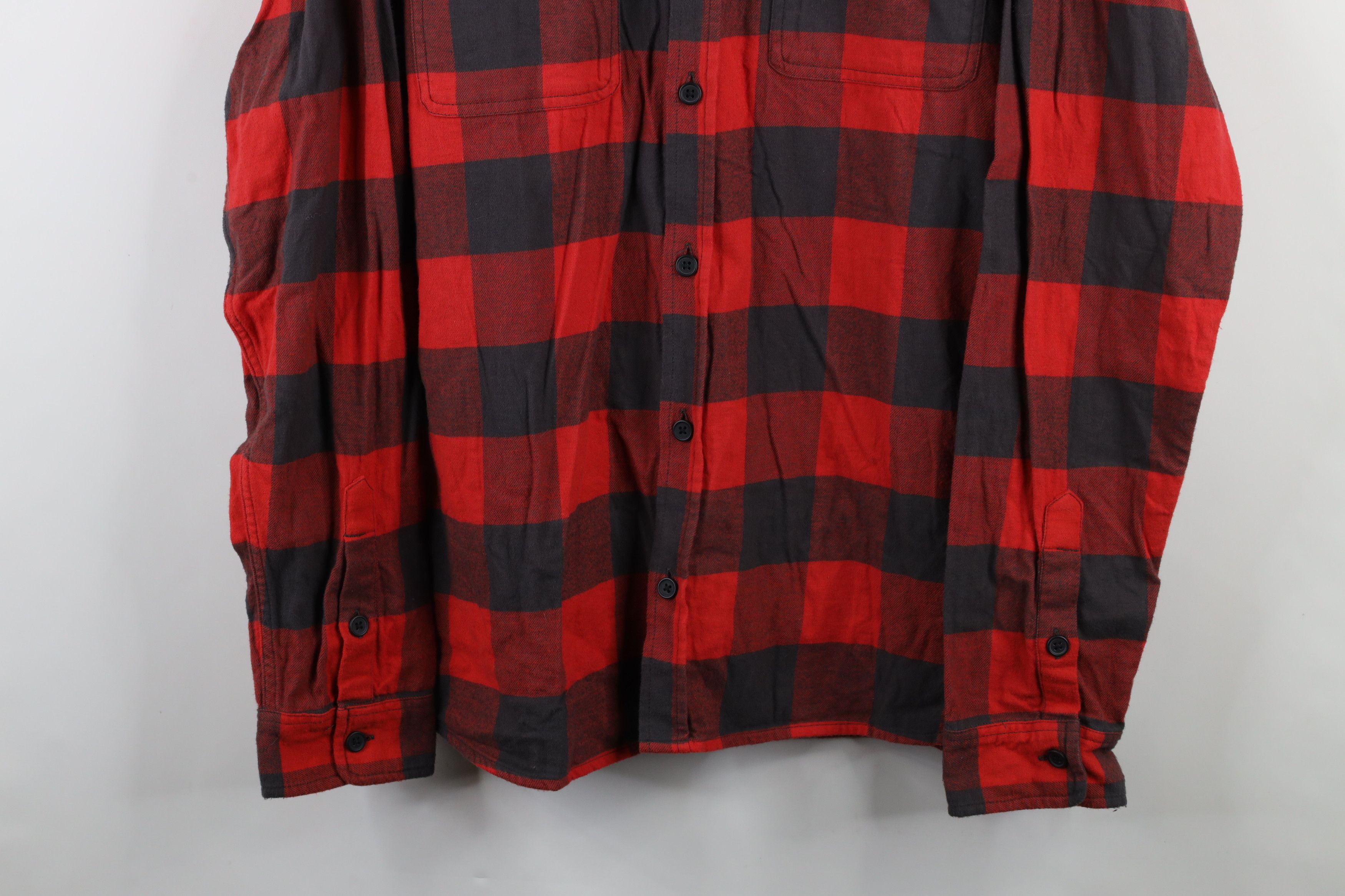 Vintage Vintage Y2K Streetwear Oversized Flannel Button Shirt Plaid Size US XXL / EU 58 / 5 - 3 Thumbnail