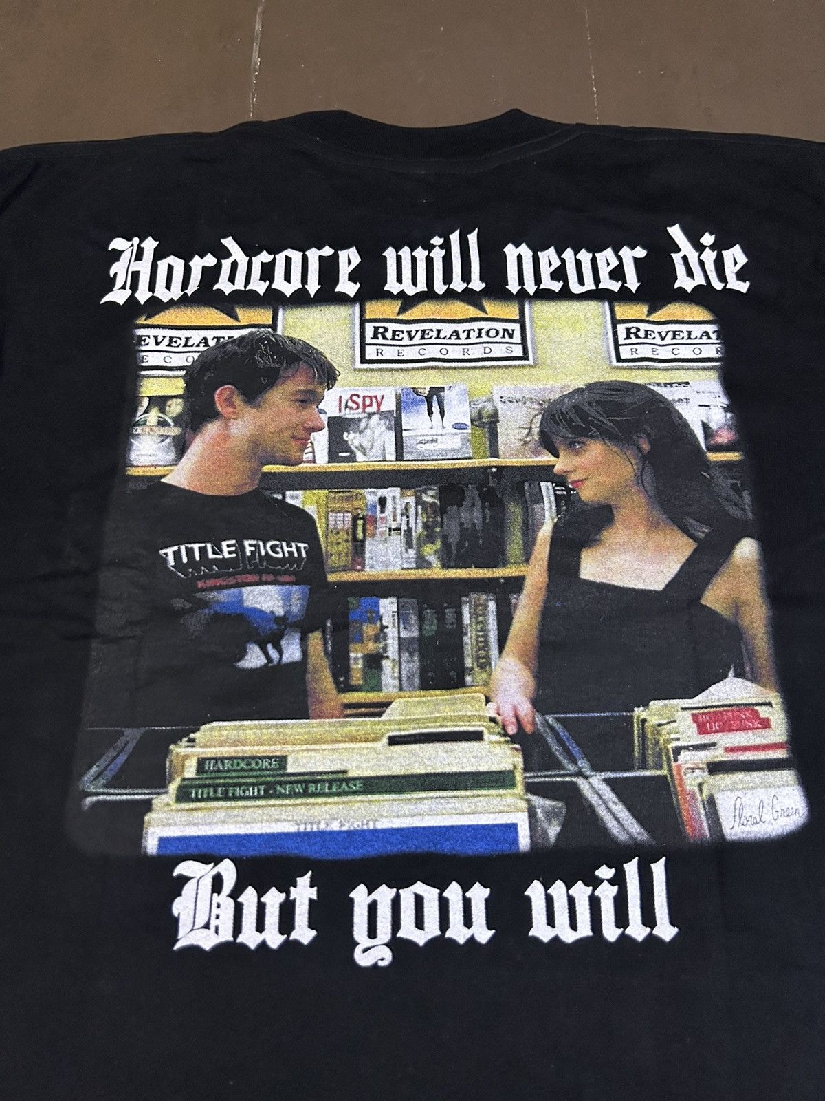 Band Tees Distressed Title Fight Shed Hardcore Will Never Die Graphic Size US XL / EU 56 / 4 - 6 Thumbnail