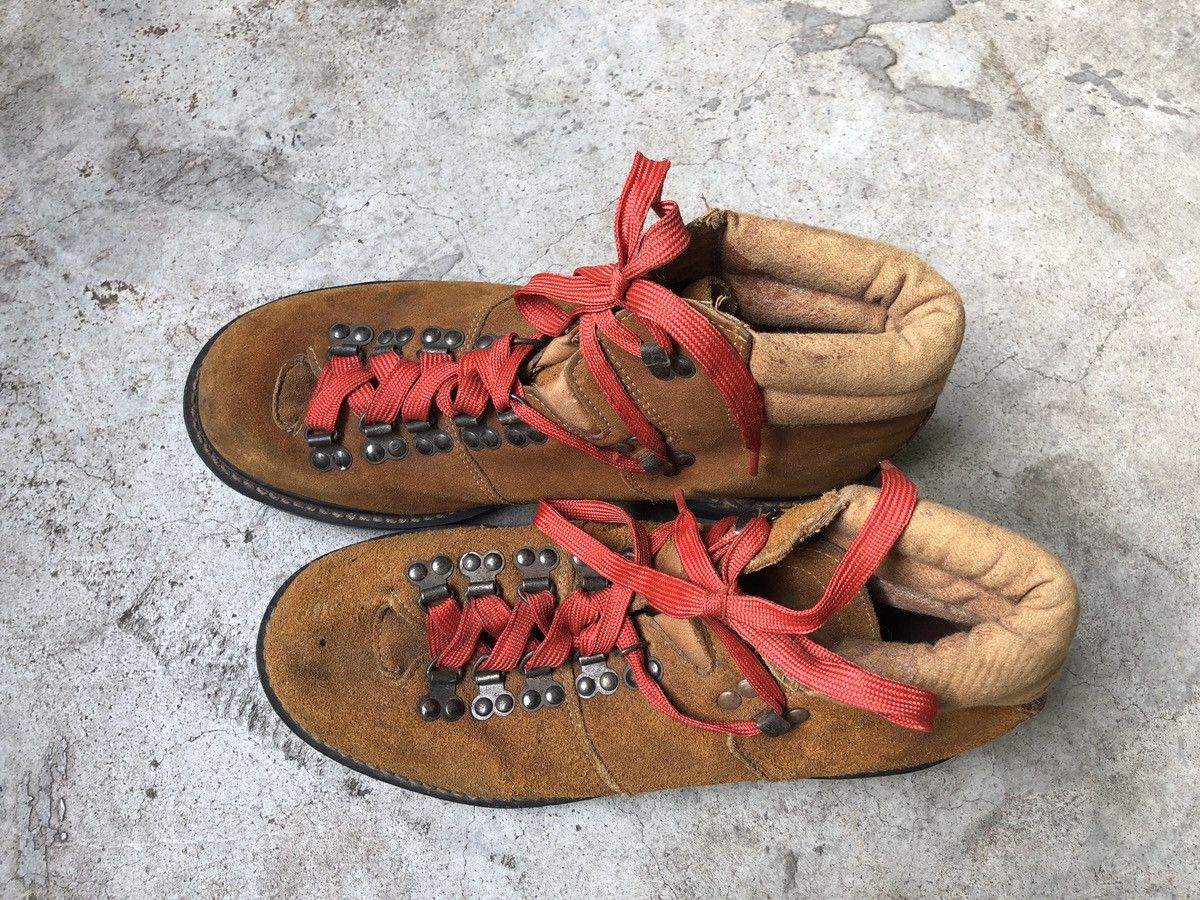 Vintage VINTAGE MONTBLANC SUEDE HIKING BOOTS Size US 10.5 / EU 43-44 - 7 Thumbnail