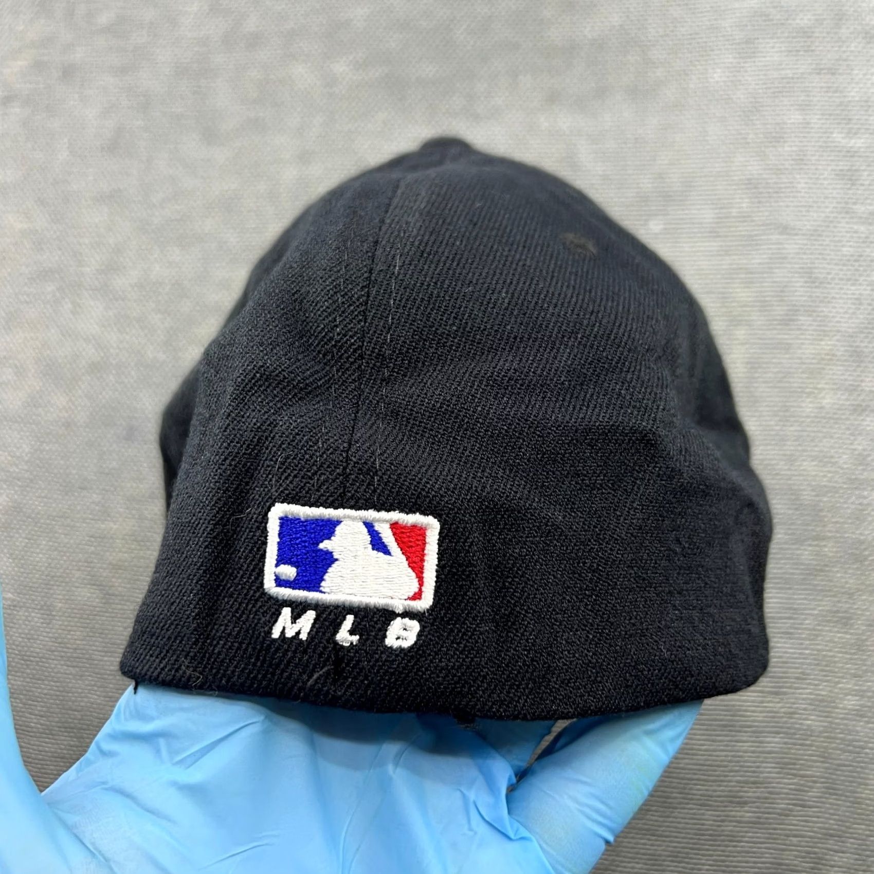 MLB VINTAGE New York Yankees Flexfit Cap MLB Black One Size Unisex Adults Cotton Canvas MLB Cap Snapback Quick Dry Size ONE SIZE - 4 Thumbnail