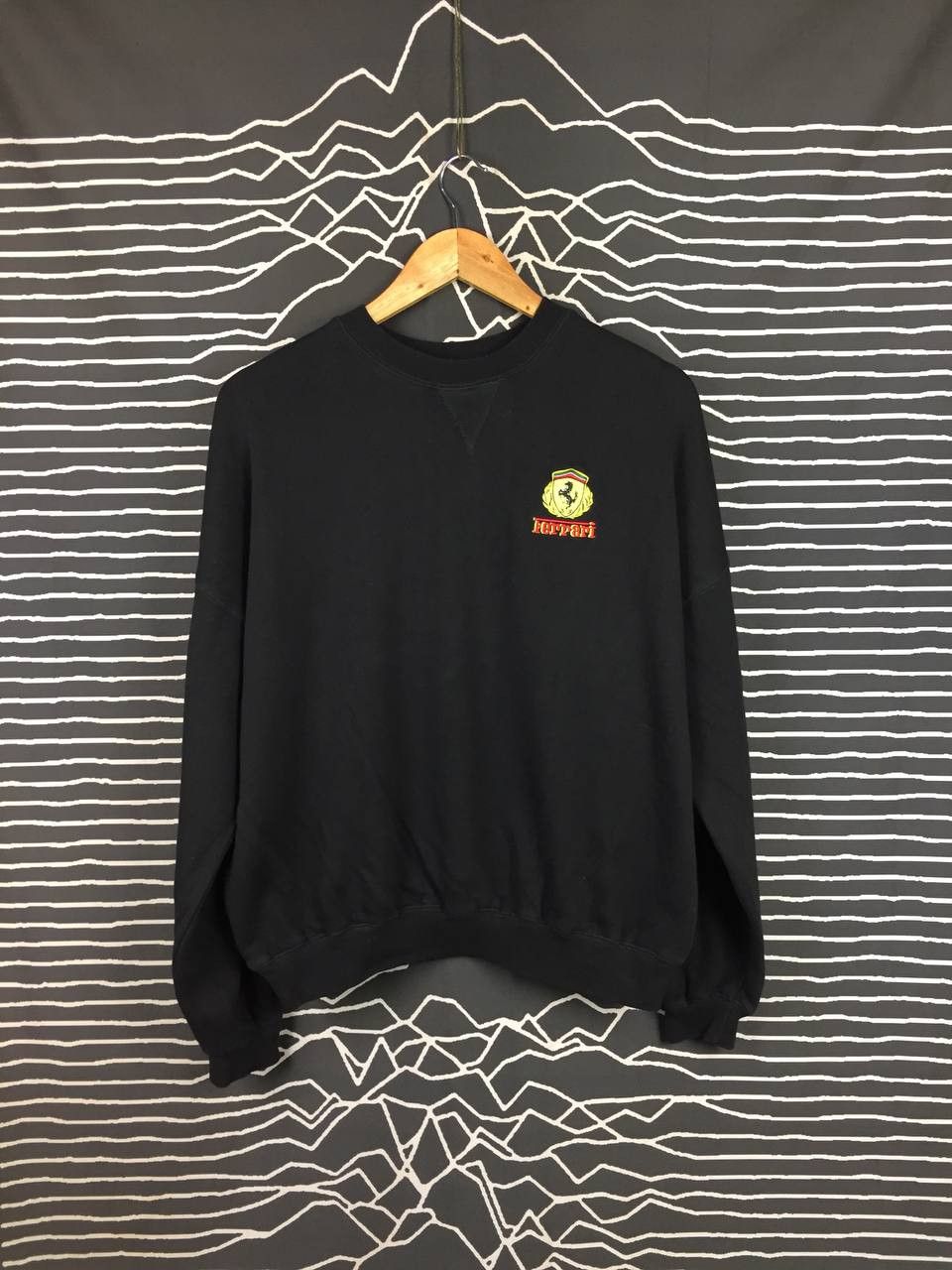 Ferrari Vtg Ferrari Magneti Marelli Embroidered Logo Sweatshirt Size US M / EU 48-50 / 2 - 2 Thumbnail