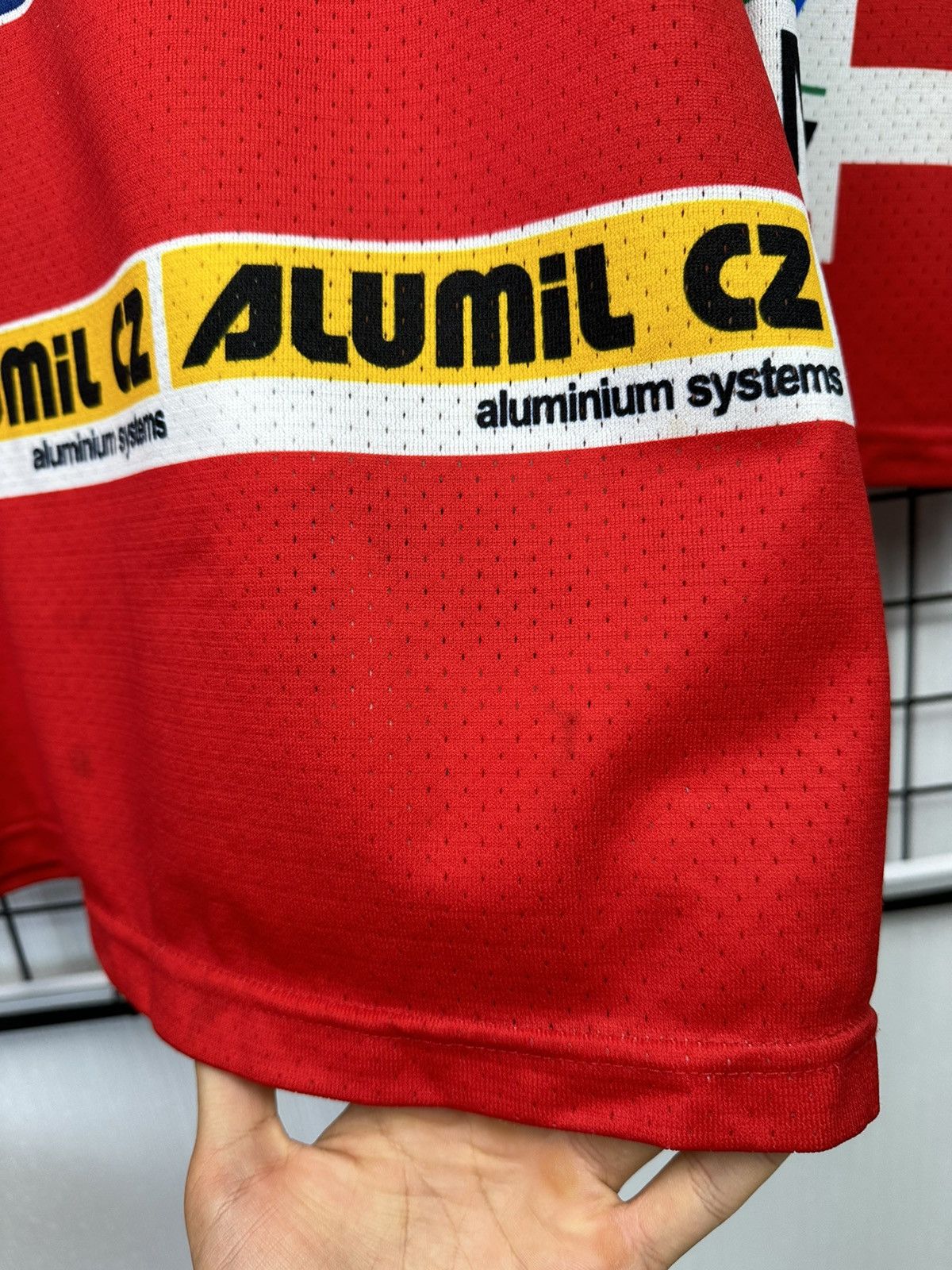 Vintage HC Slavia Praha #15 Stumpel jersey 2004-05 Hockey Men S Red Size US S / EU 44-46 / 1 - 10 Thumbnail