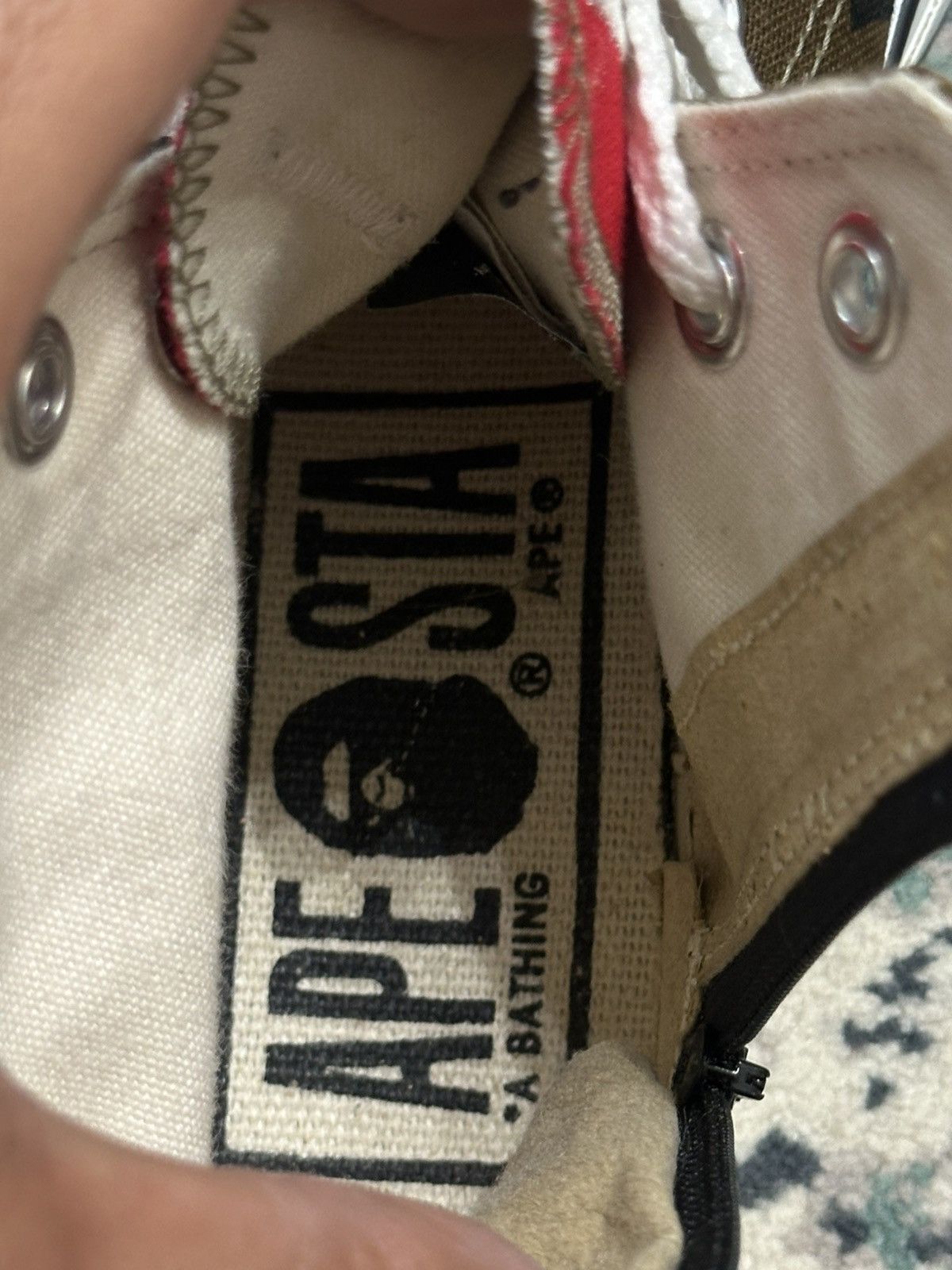 Bape A Bathing Ape Bape Ape Sta 1st Camo Shark Hi Top Sneakers Size US 6 / EU 39 - 22 Thumbnail