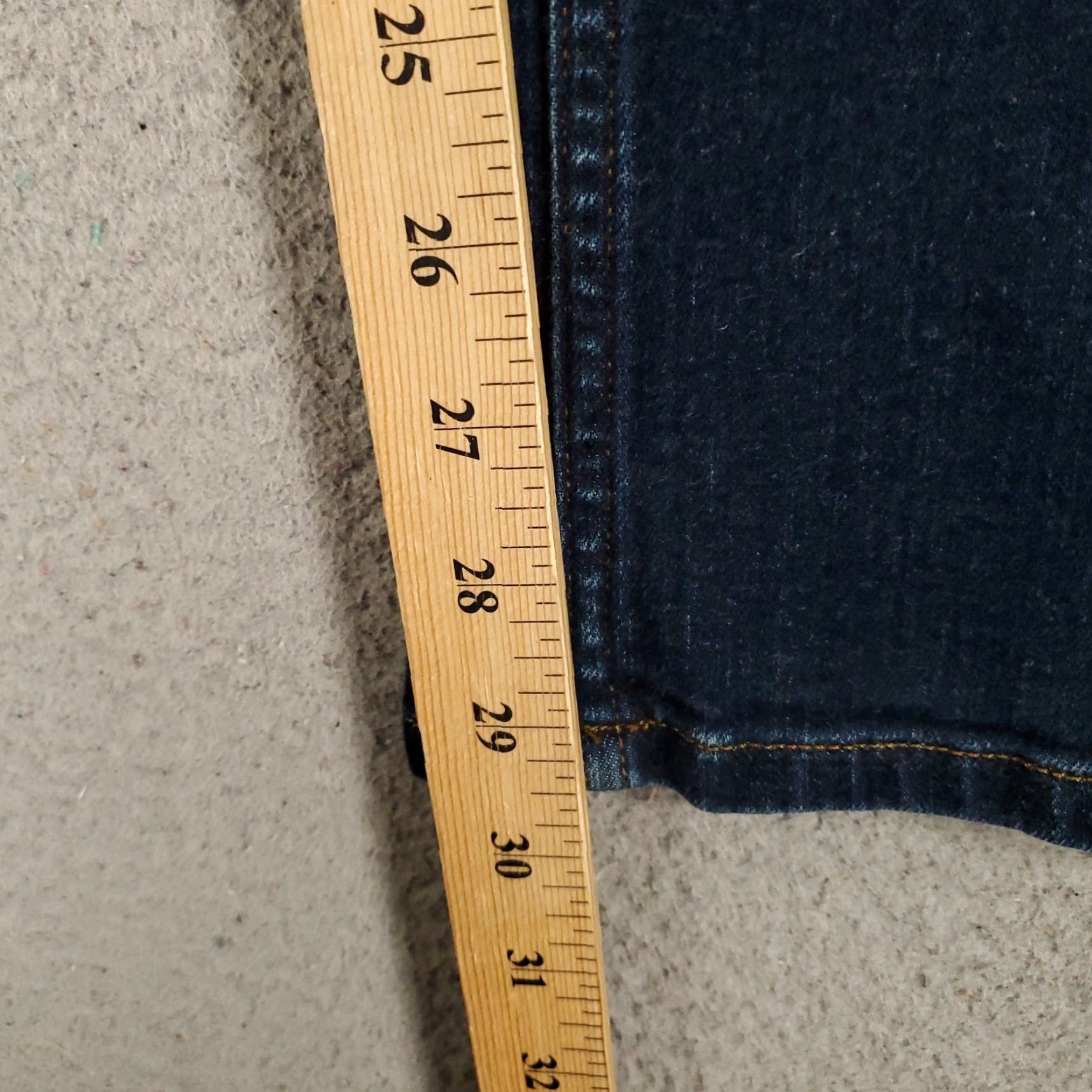 Denime Duluth Jeans Womens 24W X31 Blue Straight Fit Denim Pockets Stretch 24W Size 42" / US 20 - 3 Thumbnail