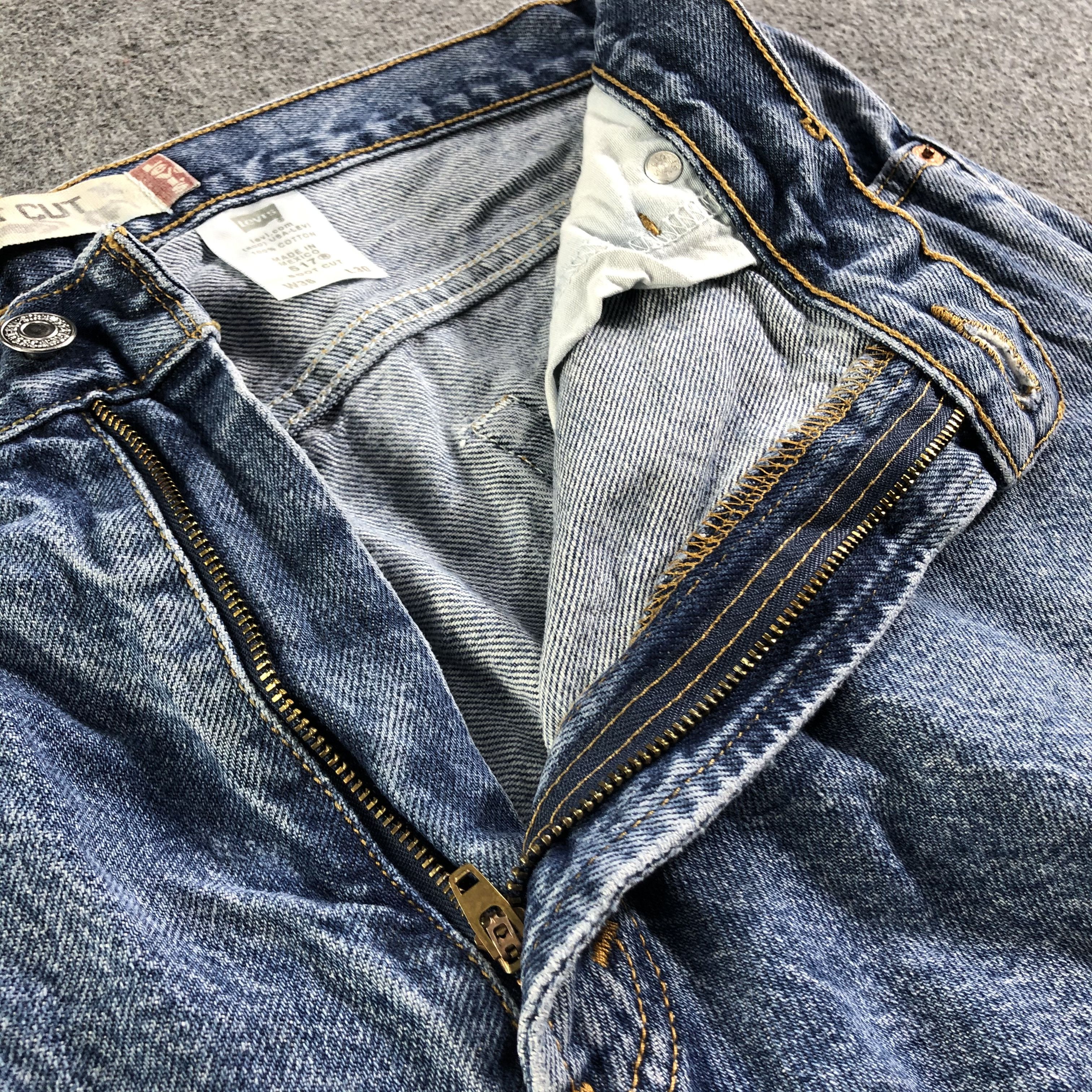 Levi's Vintage Blue Wash Levis 517 Flare Jeans-J3160 Size US 35 - 9 Thumbnail