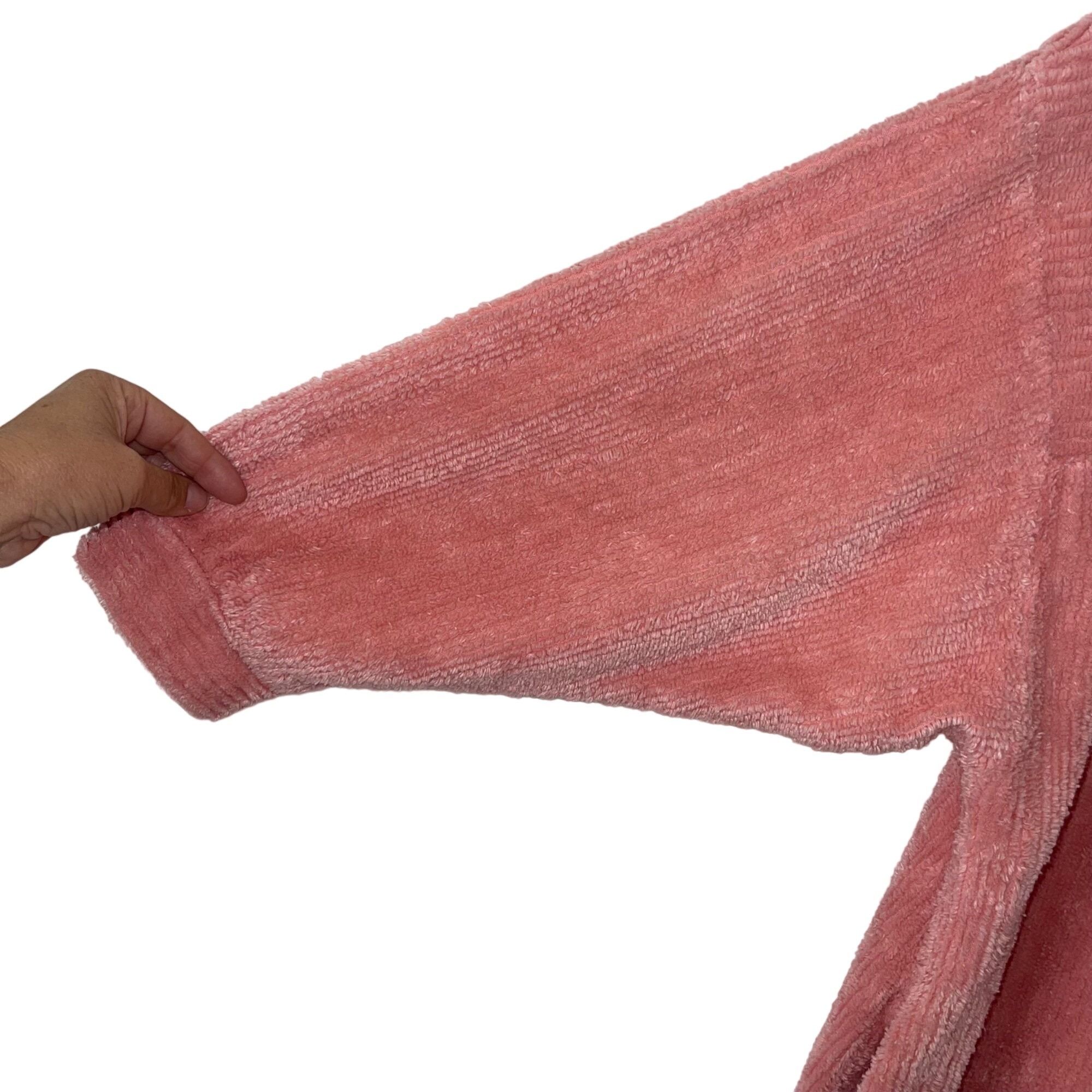 Vintage Stan Herman Vintage Womens Robe Plus Size 1X Pink Size ONE SIZE - 5 Thumbnail